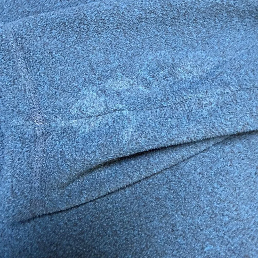 The North Face‎ Men’s 1/4 Zip Fleece Pullover Large Blue Heather EUC